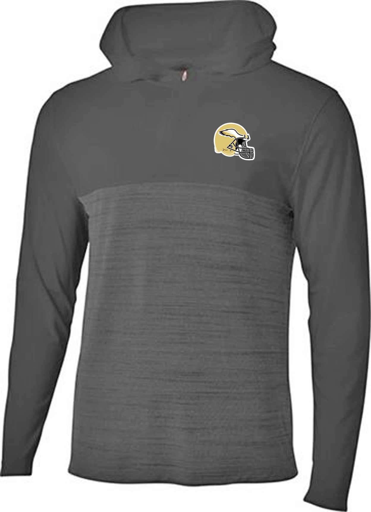 SCHS 1/4 Zip Football Helmet Performance Hoodie