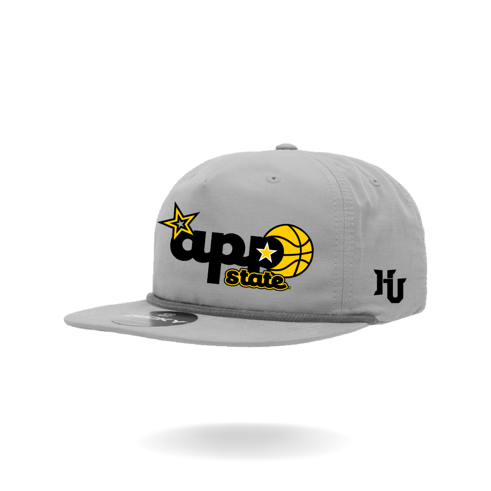 Retro App State Basketball Rope Hat
