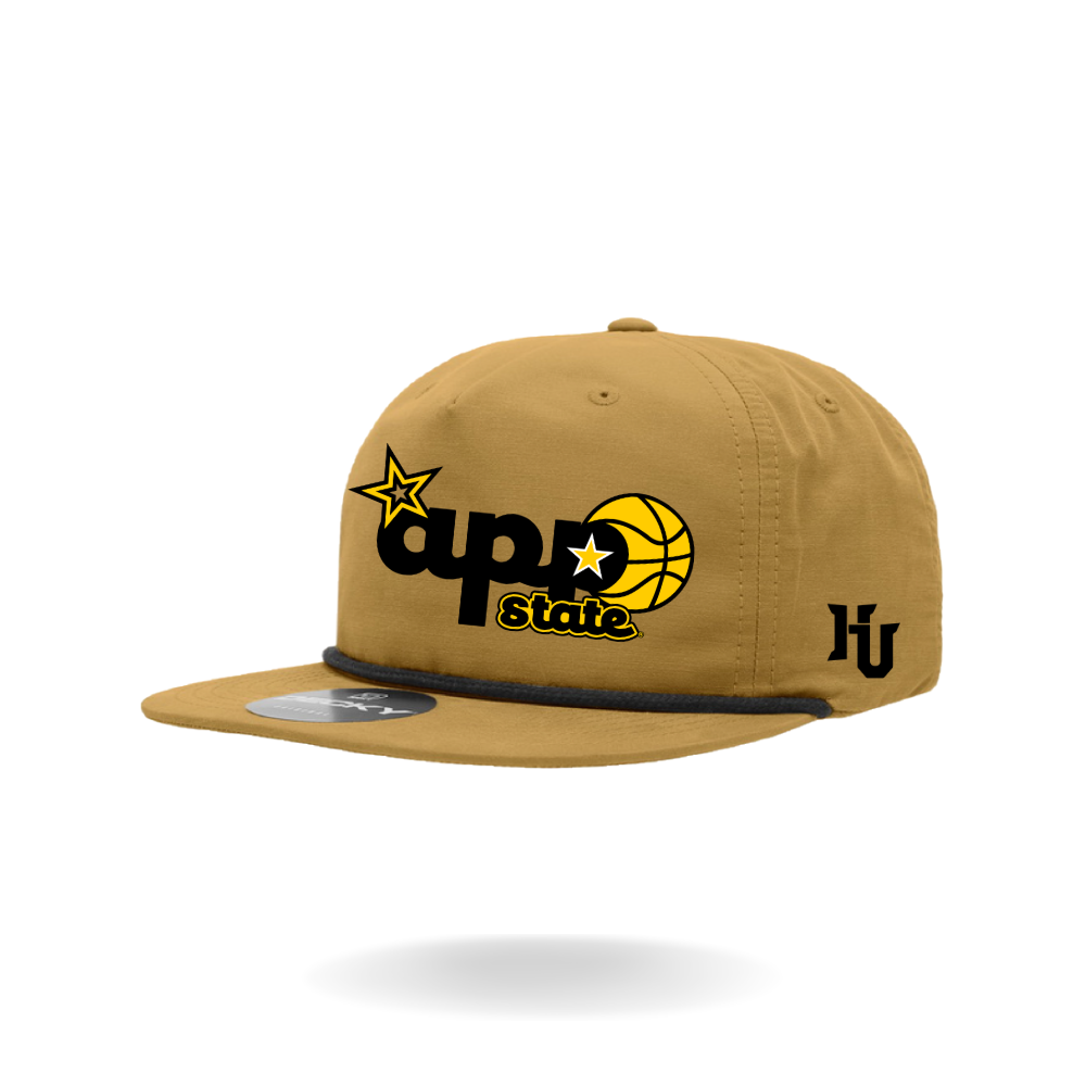 Retro App State Basketball Rope Hat