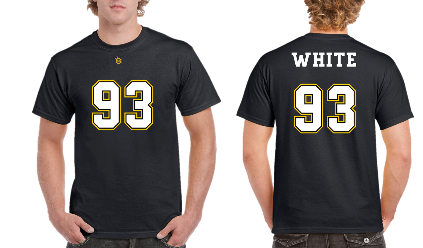 KaRon White Jersey Tee