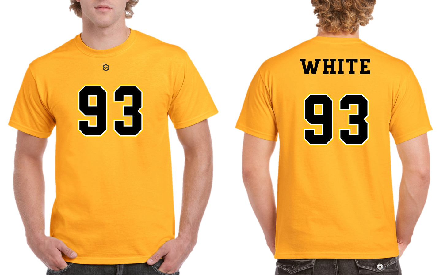 KaRon White Jersey Tee