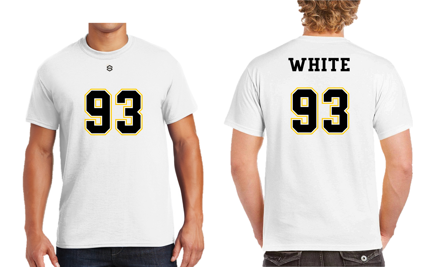 KaRon White Jersey Tee