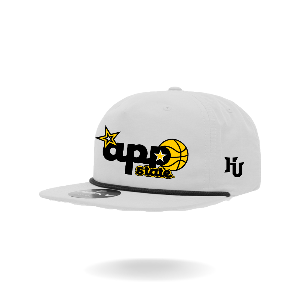 Retro App State Basketball Rope Hat