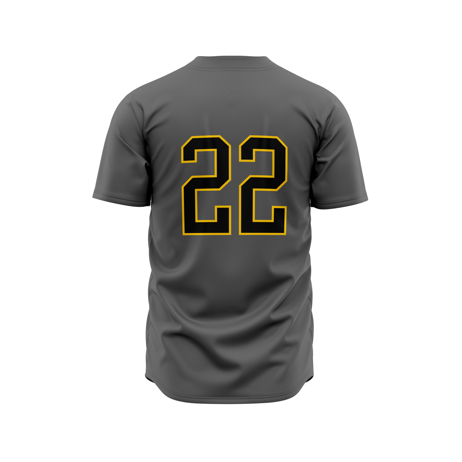 Adult Full Button Lightweight Baseball Jersey